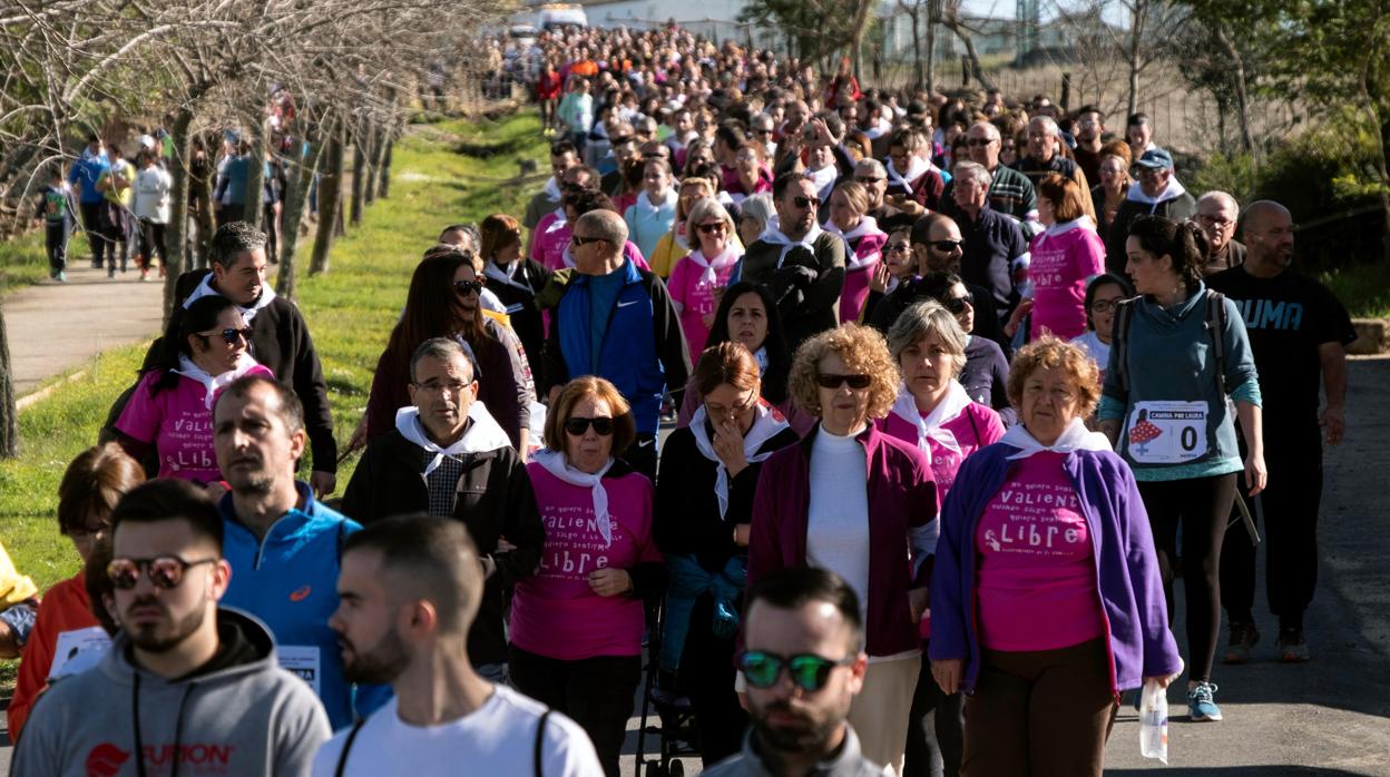 Miles de personas han respondido hoy a la convocatoria del Club Runners Nerva