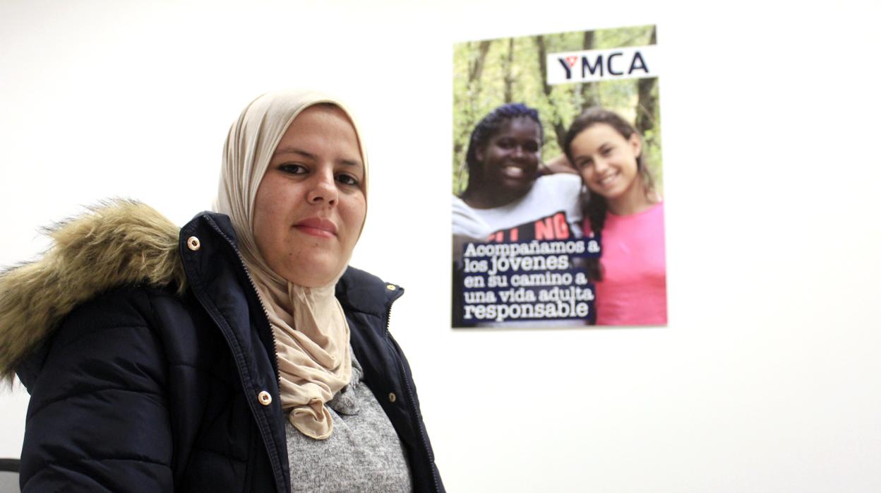 Saida, joven marroquí que participa en el Programa Integra de Intervención de YMCA
