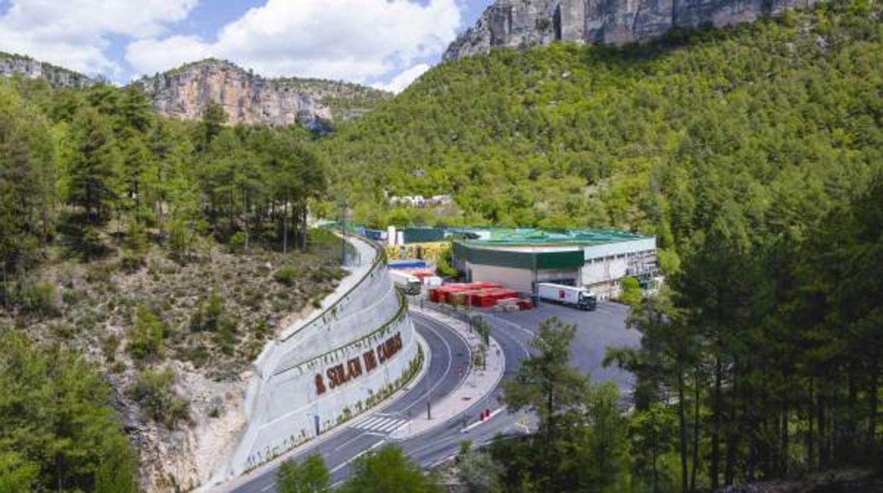 Fábrica de Solán de Cabras en Beteta (Cuenca)