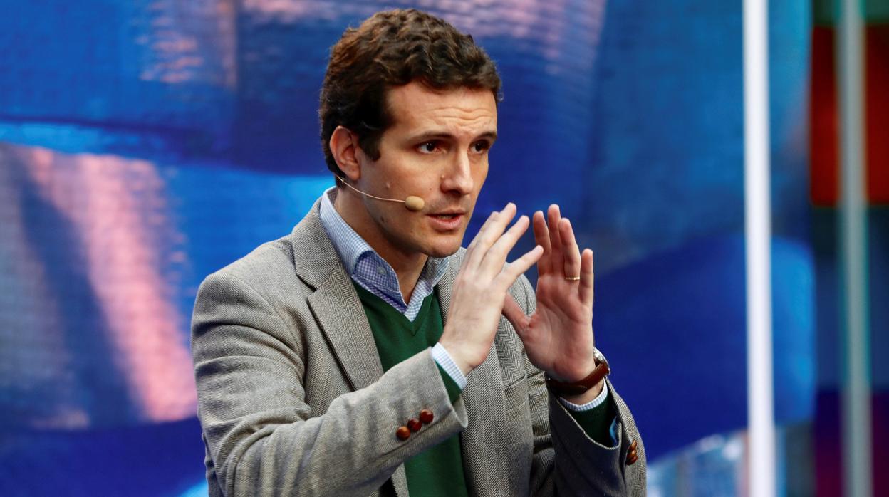 Pablo Casado, presidente del PP