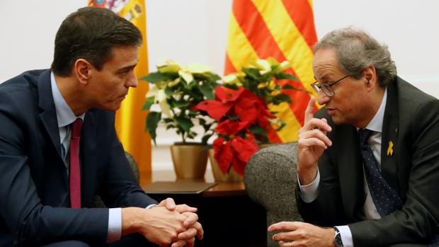 Sánchez y Torra siguen ocultando las exigencias independentistas 