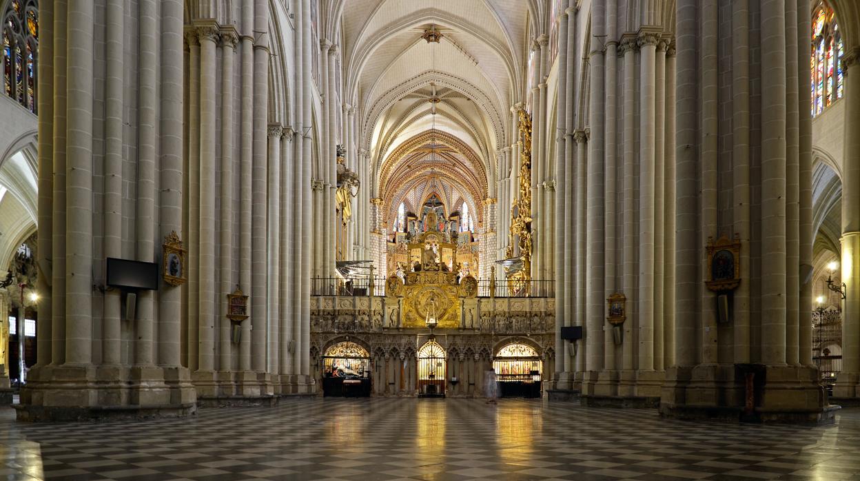 Fotografía del trascoro de la catedral de Toledo, donde se representará El Auto de los Reyes Magos
