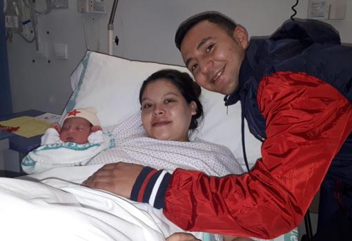 Jhoeline ha nacido en el hospital de Talavera
