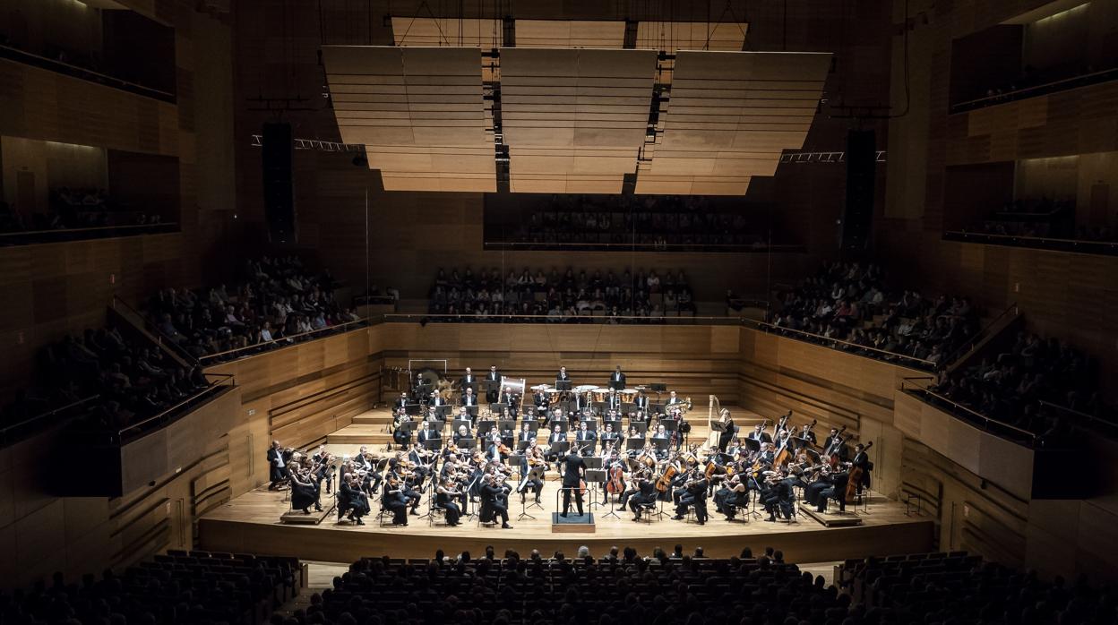 La Orquesta Sinfónica de Castilla y León, en el Auditorio Miguel Delibes