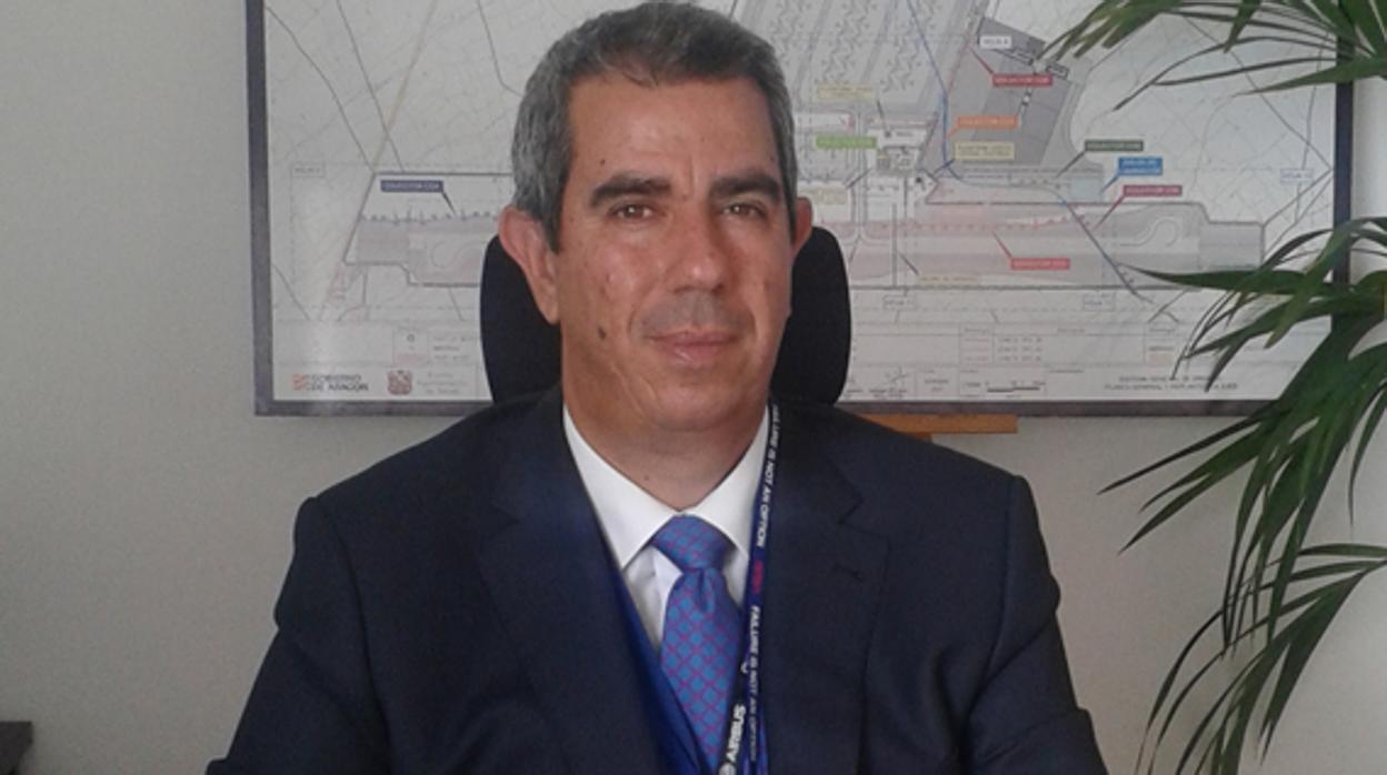 Alejandro Ibrahim, director del Aeropuerto de Teruel