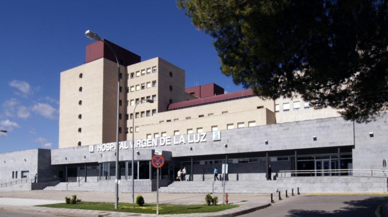 Hospital Virgen de la Luz de Cuenca, donde fue trasladado el hombre afectado por el humo