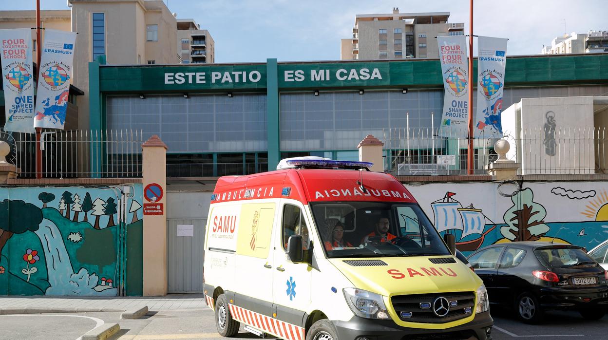 Colegio El Pilar de Valencia, donde ha muerto la joven tras caer por el hueco de la escalera