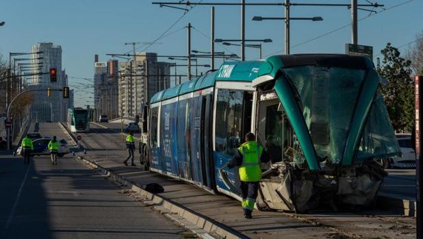 La conductora del Trambesòs que chocó en Sant Adrià perdió el conocimiento