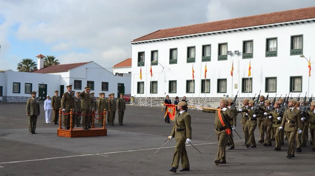 Prieto Palma, al Mando del Batallón de Zapadores XVI en Canarias