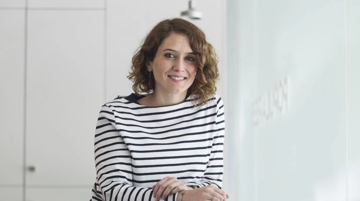 Isabel Díaz Ayuso, candidata del PP a la presidencia de la Comunidad de Madrid