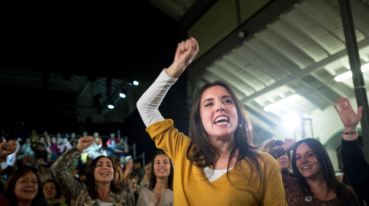 Irene Montero, portavoz de Podemos