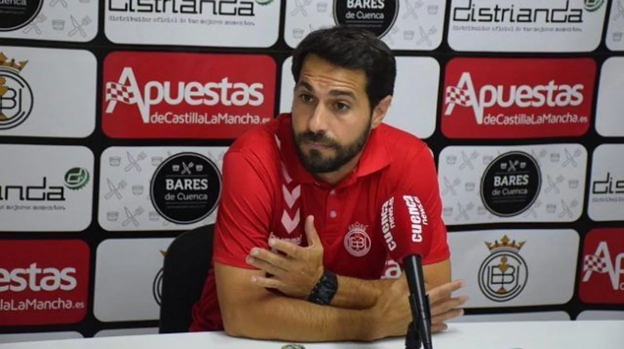 Luis Ayllón, entrenador del Conquense hasta este fin de semana
