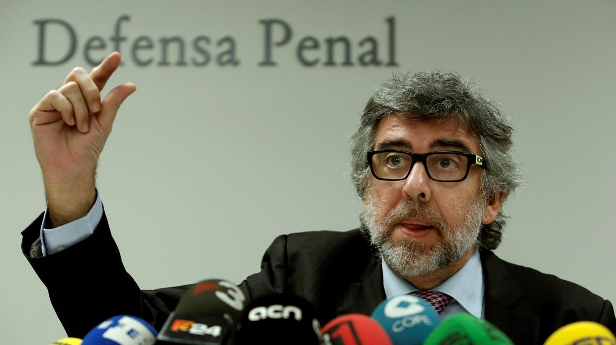 Jordi Pina, durante su intervención