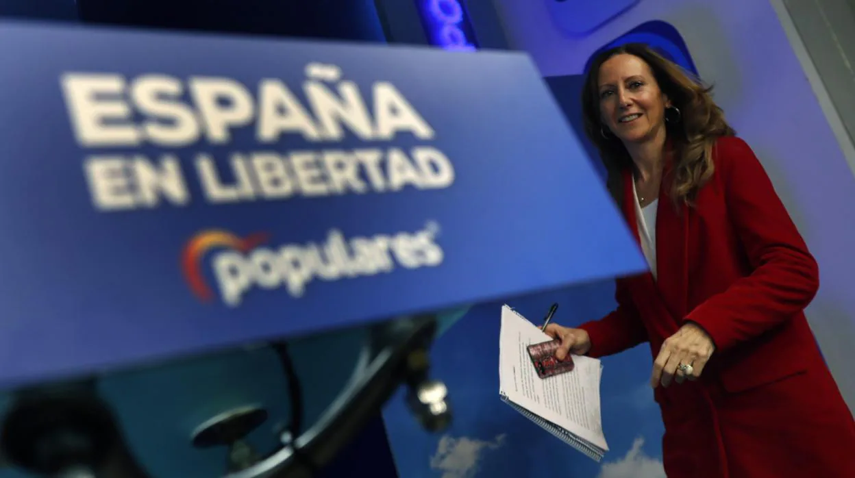 La vicesecretaria de Comunicación del PP, Marta González