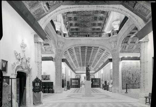Exposición «Carlos V y su ambiente», que Souvirón visitó en Toledo en 1958