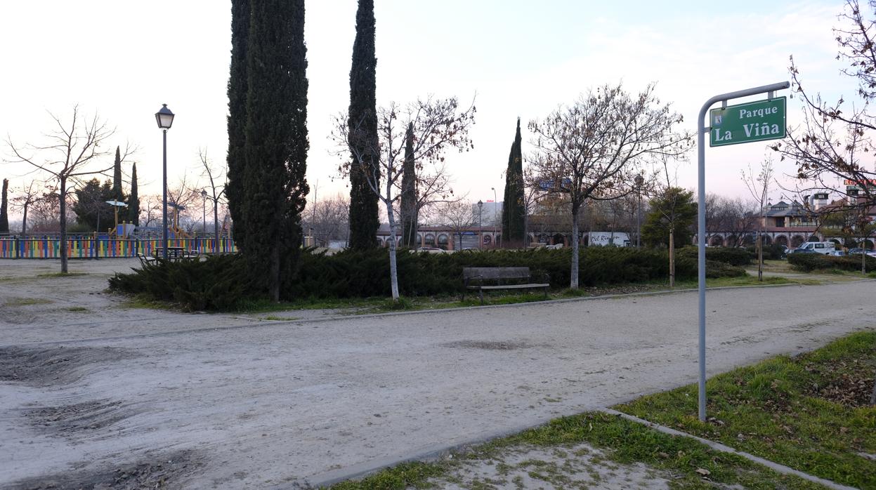 Parque de la Viña, donde tuvo lugar la agresión sexual