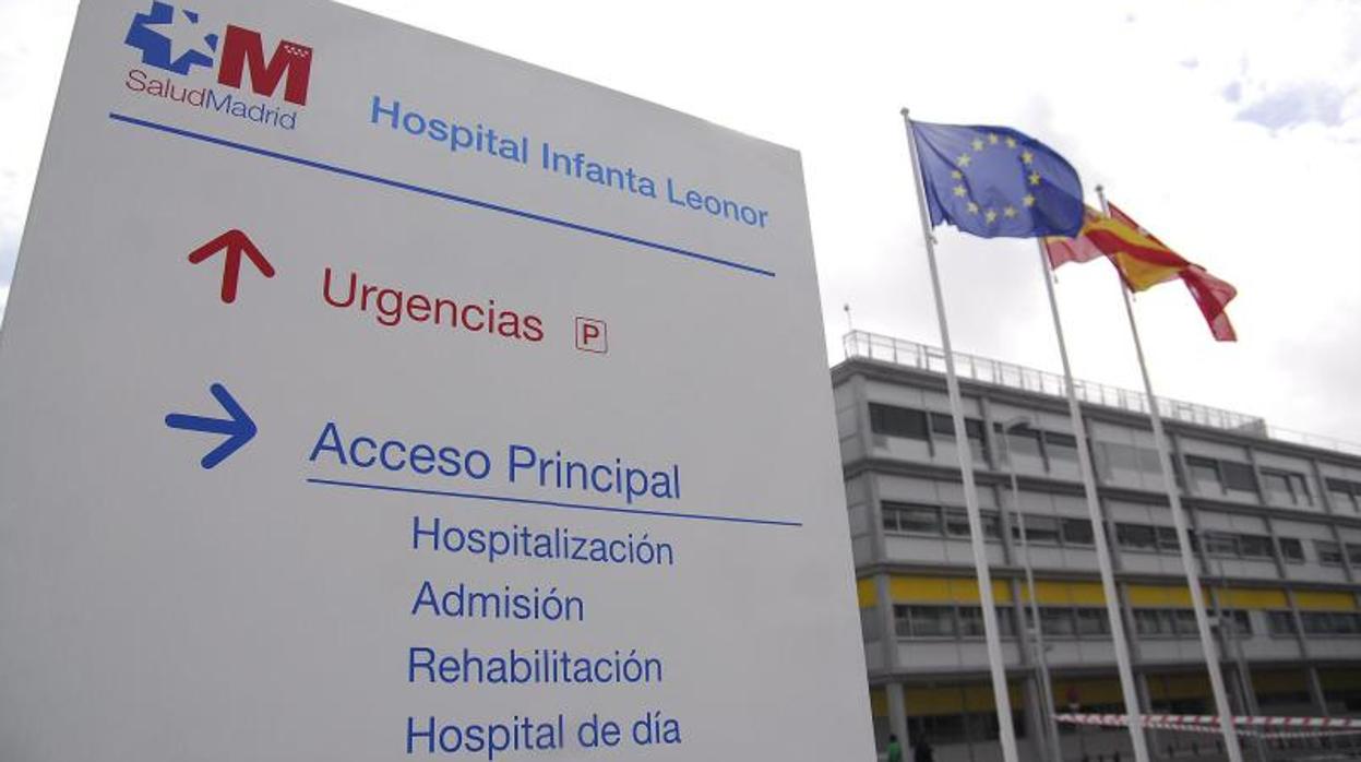 El hospital Infanta Leonor, uno de los que está siendo investigado por la Fiscalía Anticorrupción