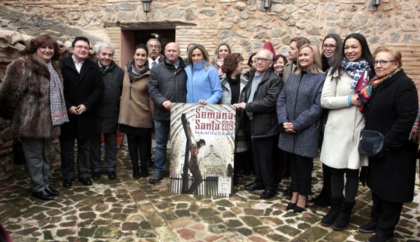Una imagen del Cristo de los Ángeles, fotografía de Agustín Puig, anunciará la Semana Santa de Toledo 2019