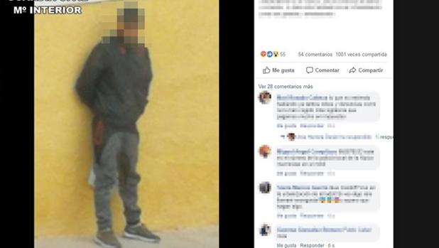 Una foto en Facebook, clave para detener al autor de cincuenta robos en Benidorm