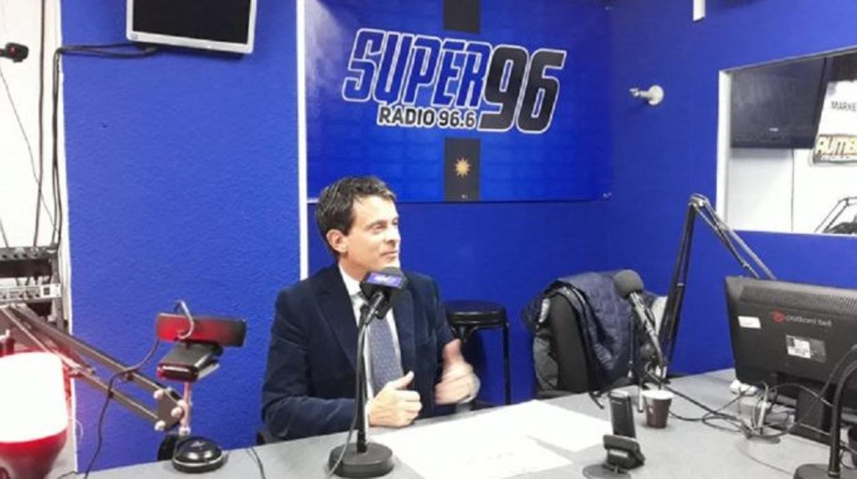 Valls en la «Super 96» de Barcelona