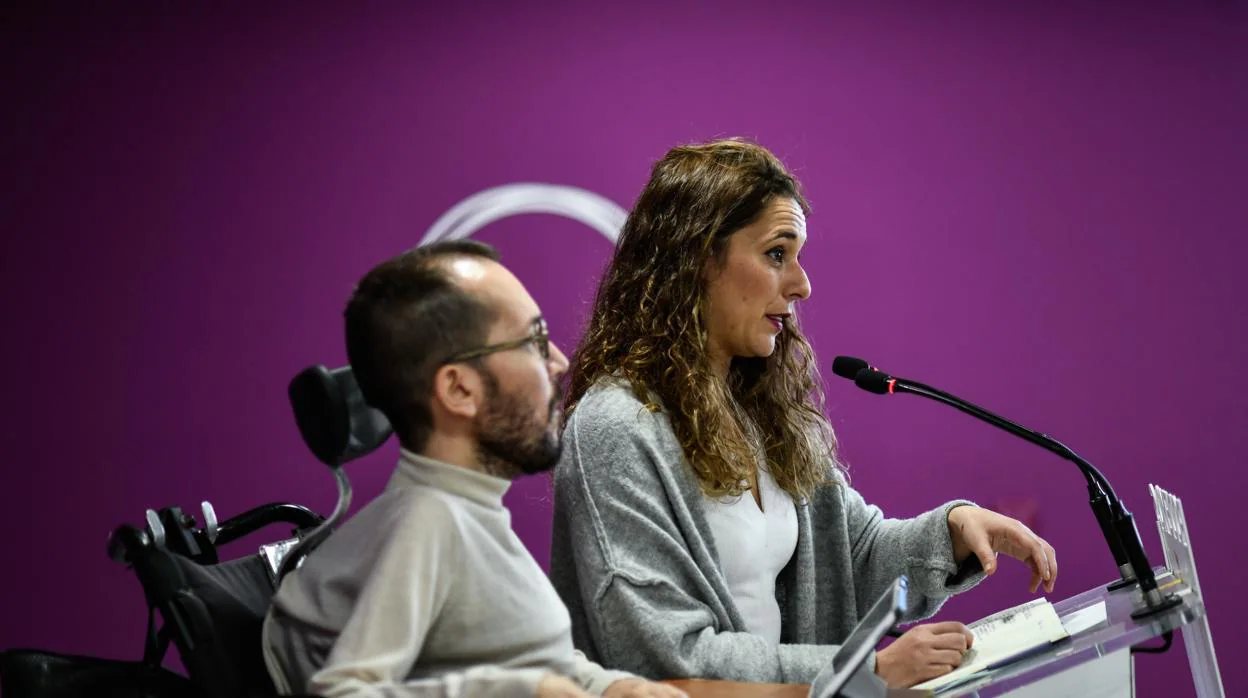 Echenique avaló que la sucursal catalana de Podemos no celebrase primarias