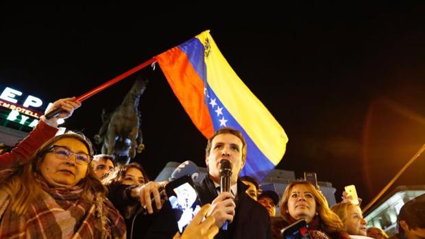 PP y Ciudadanos piden al Gobierno que reconozca a Guaidó como presidente de Venezuela