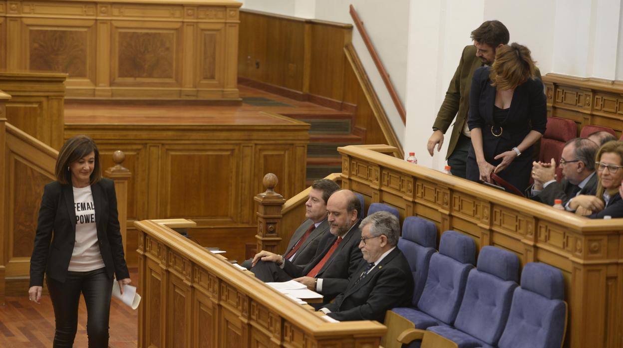 Pilar Callado tras su intervención