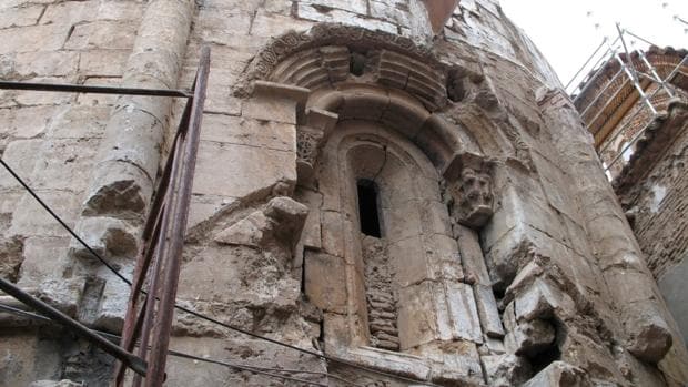 El ábside románico de Mallén, declarado Bien de Interés Cultural