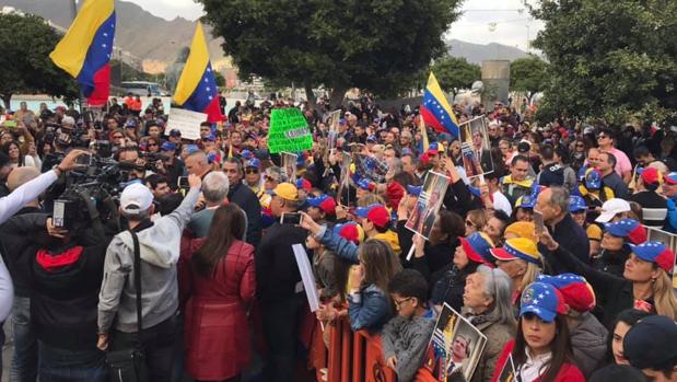 Canarias se une contra la dictadura en Venezuela
