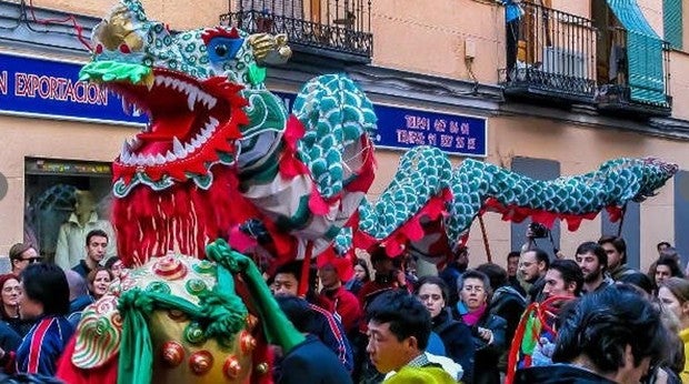 Año Nuevo Chino en Madrid: programación cultural, pasacalles y espectáculo de luces