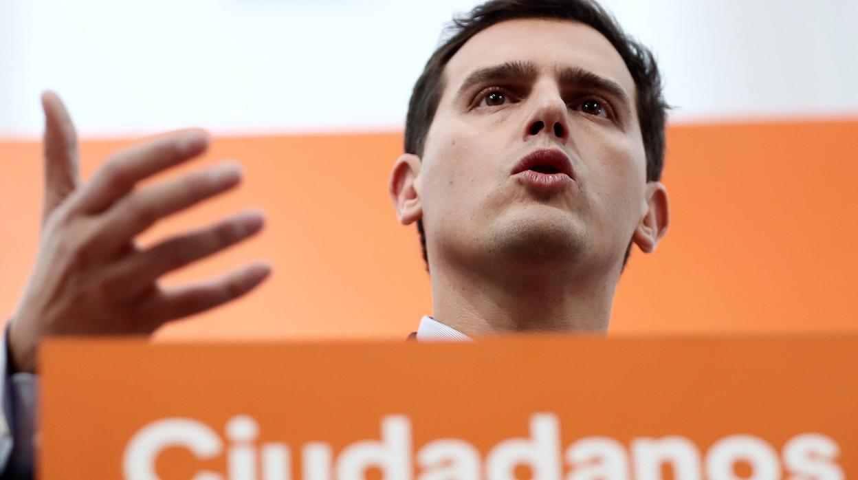 Albert Rivera, presidente de Ciudadanos