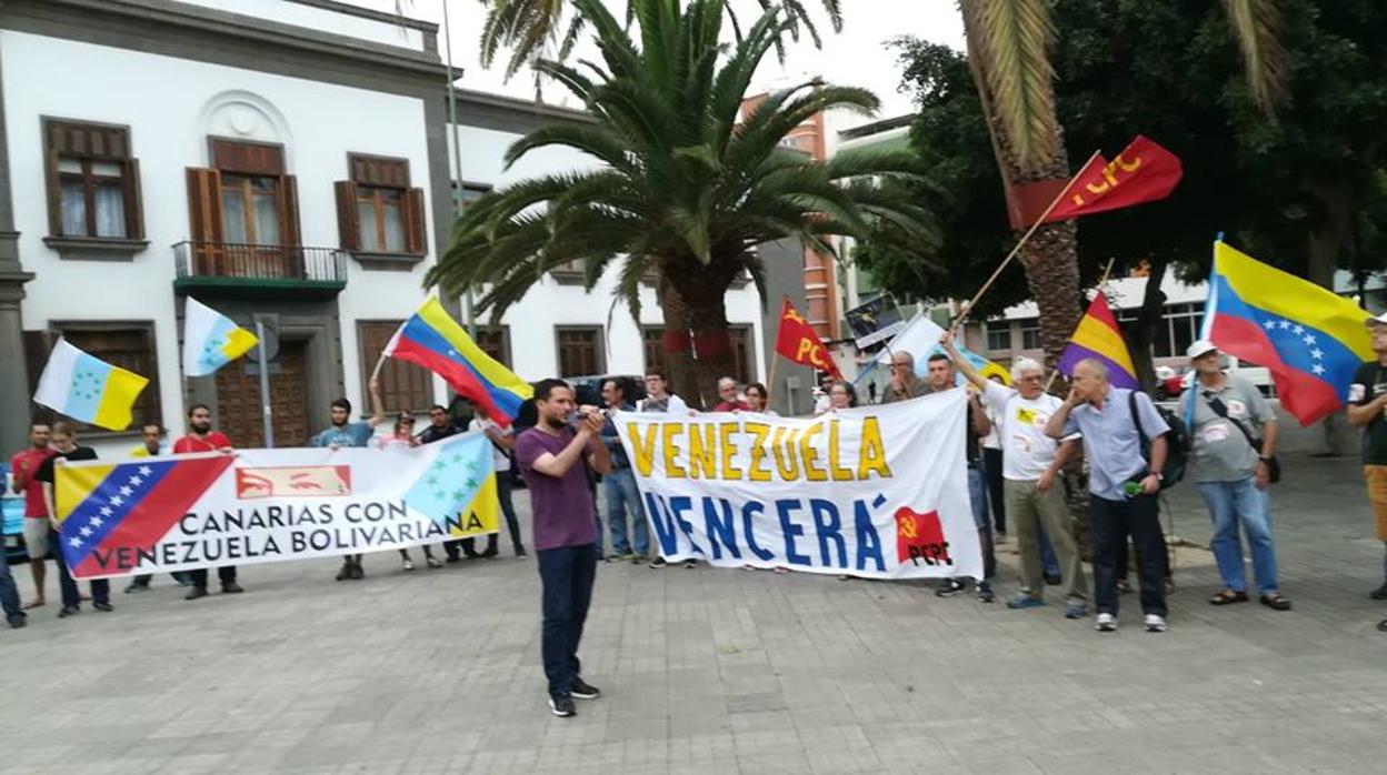 El partido pro Nicolás Maduro en Canarias propone echar a los peninsulares