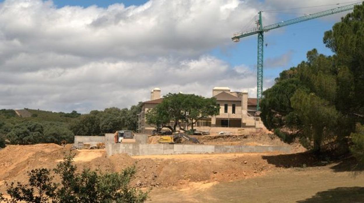 Vivienda de la familia Aznar-Oriol dentro del Parque Nacional, cuyas obras se hicieron sin permiso