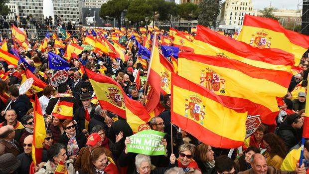 Manifestación de Madrid en directo: «Exigimos la convocatoria inmediata de elecciones generales