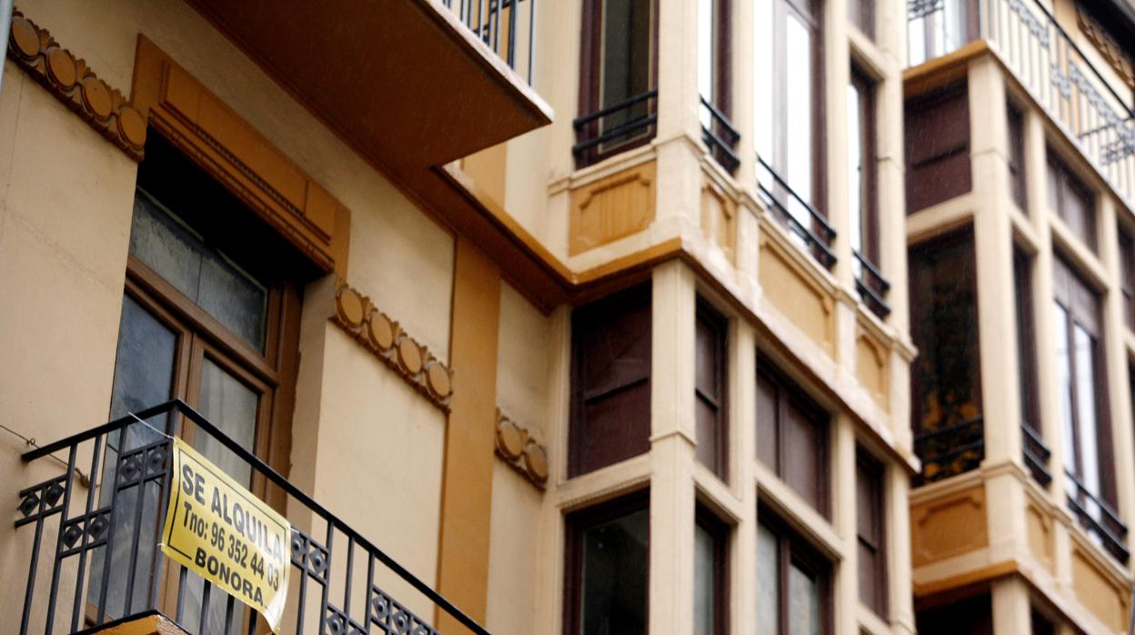 Imagen de archivo de una vivienda en alquiler en Valencia