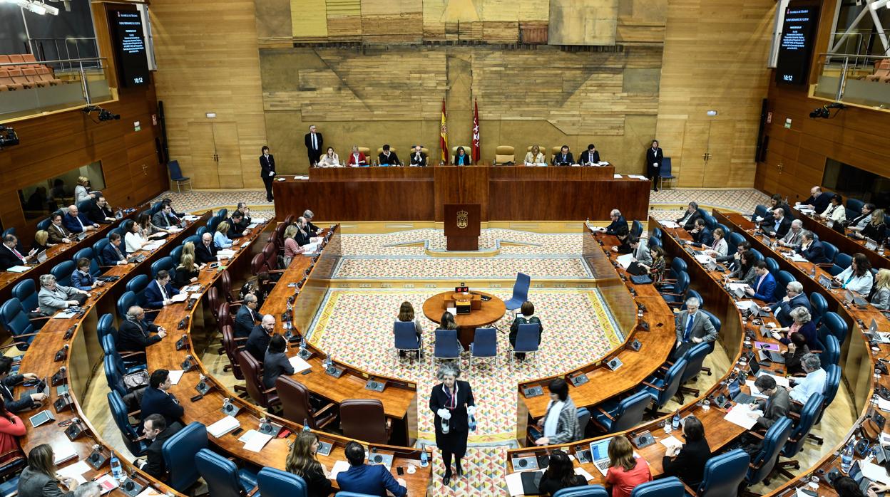 Pleno de la Asamblea de Madrid