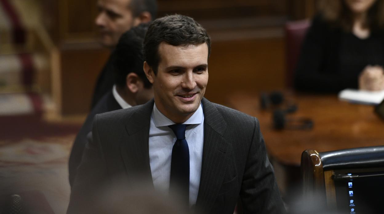 Pablo Casado, líder del PP