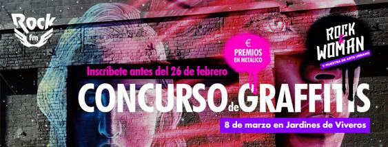 ROCKFM Valencia convoca un concurso de graffitis con motivo del Día de la Mujer