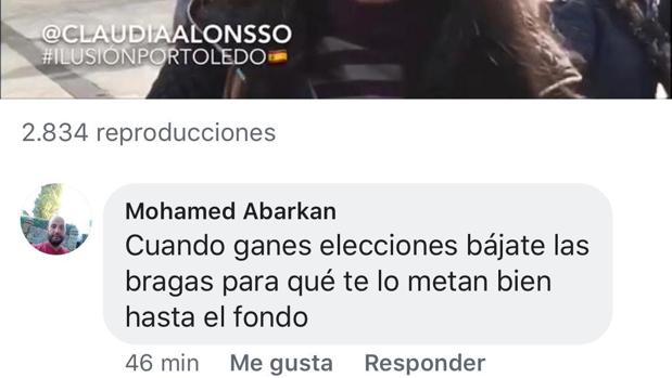 Claudia Alonso denuncia a un usuario de Facebook por ciberacoso