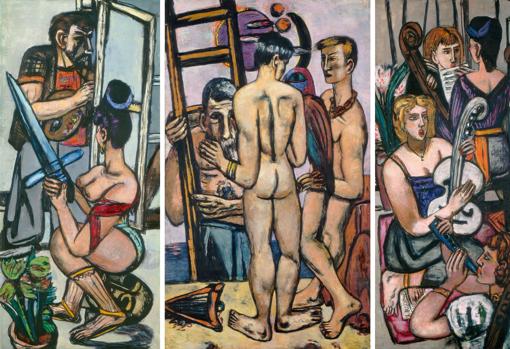 «Los argonautas», el último cuadro que pintó Beckmann antes de morir