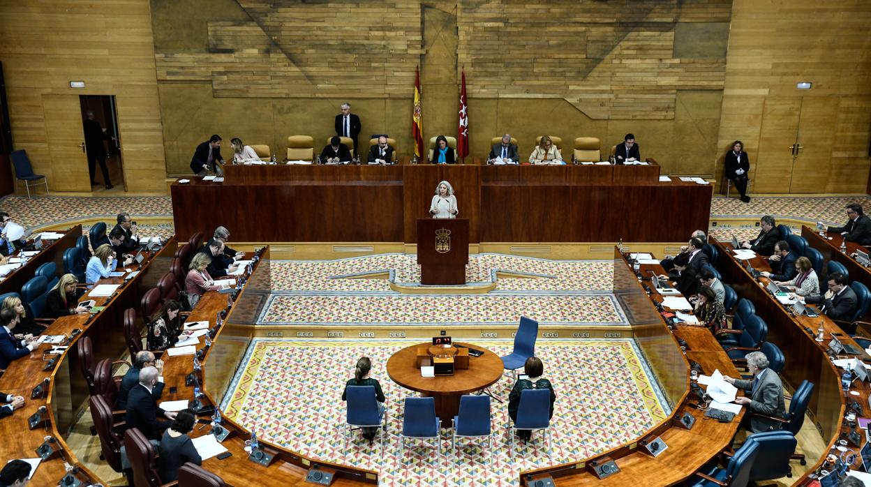 Pleno de la Asamblea de Madrid