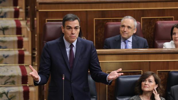 Podemos agua los planes de Sánchez de hacer campaña desde el Congreso