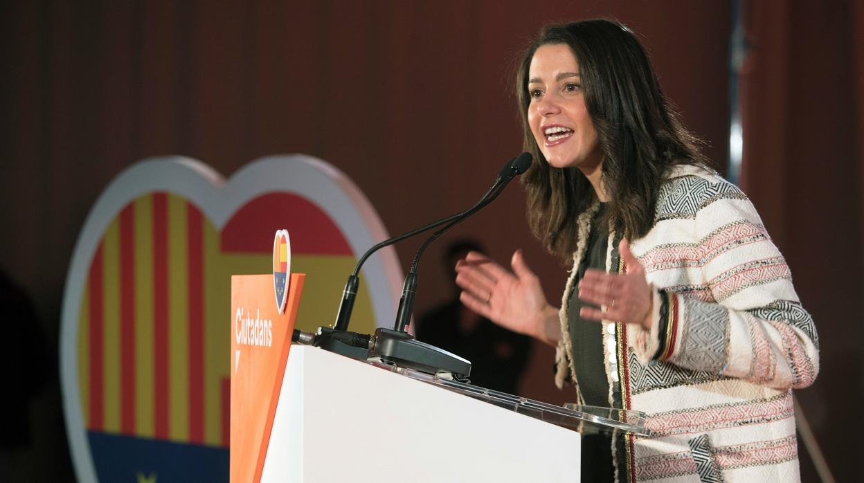 Inés Arrimadas, líder de Ciudadanos