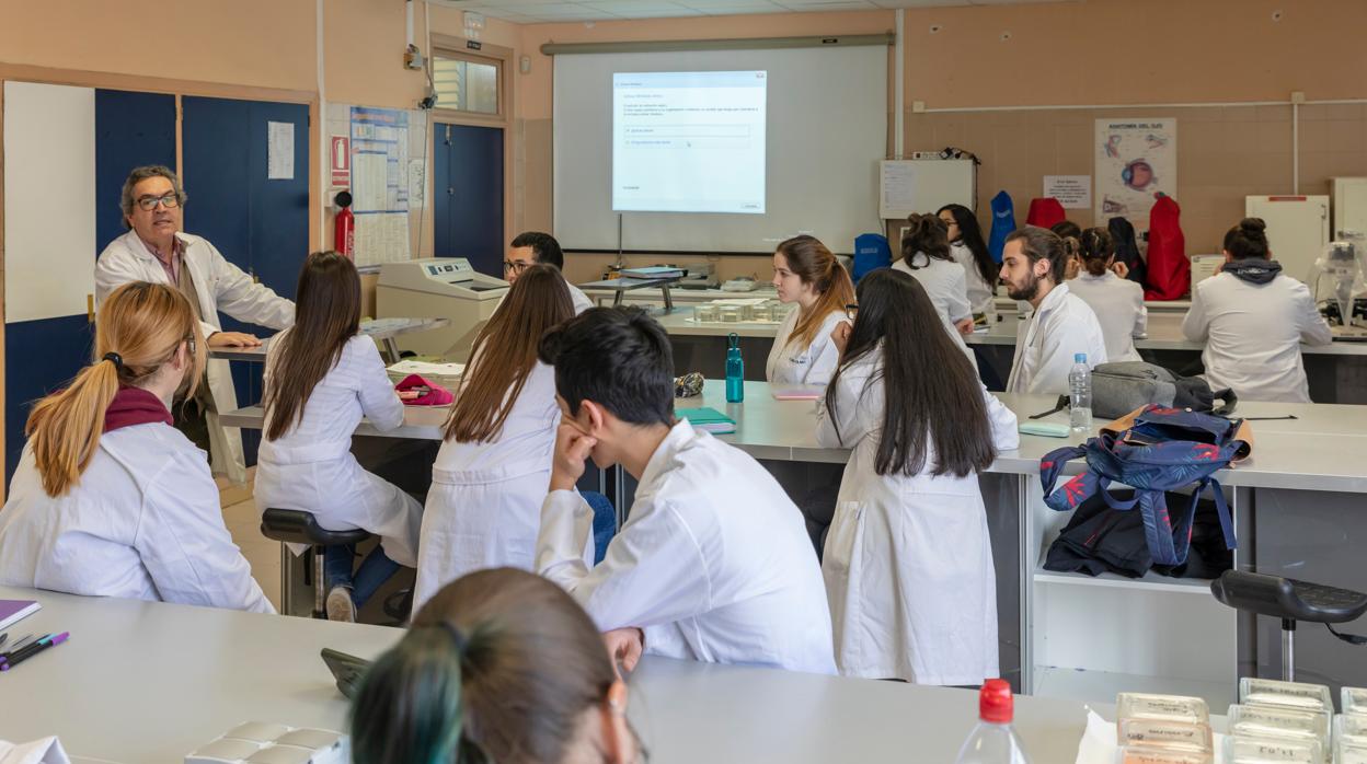 Alumnos del IES Ramón y Cajal de Valladolid