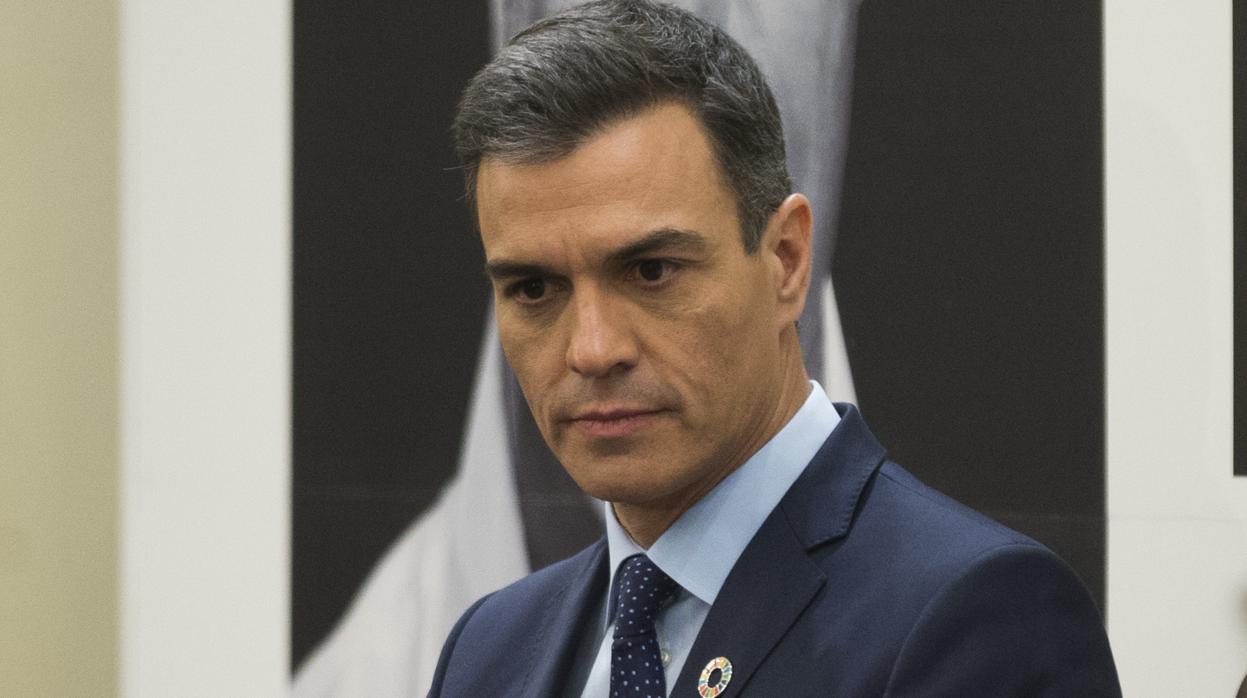 Pedro Sánchez en la presentación de su libro, «Manual de resistencia»