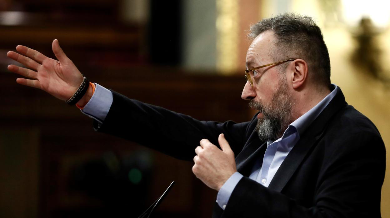 Juan Carlos Girauta, en su intervención en el Congreso