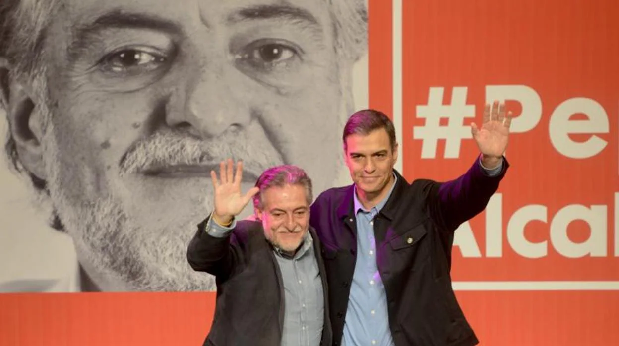 Presentación de Pepu como el candidato de Pedro Sánchez a la Alcaldía de Madrid, el pasado 4 febrero