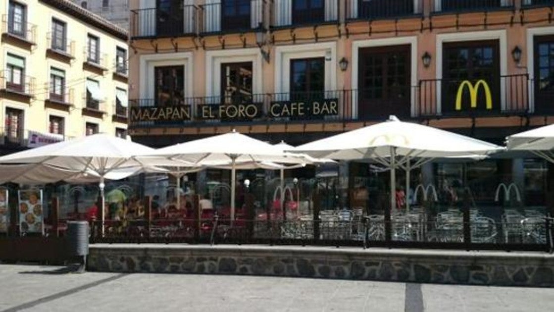 McDonald's inauguró en los años 90 su primer restaurante en Toledo en la plaza de Zocodover