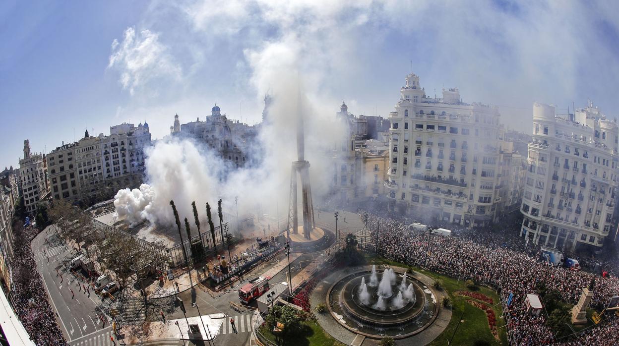 Imagen de las Fallas del pasado año