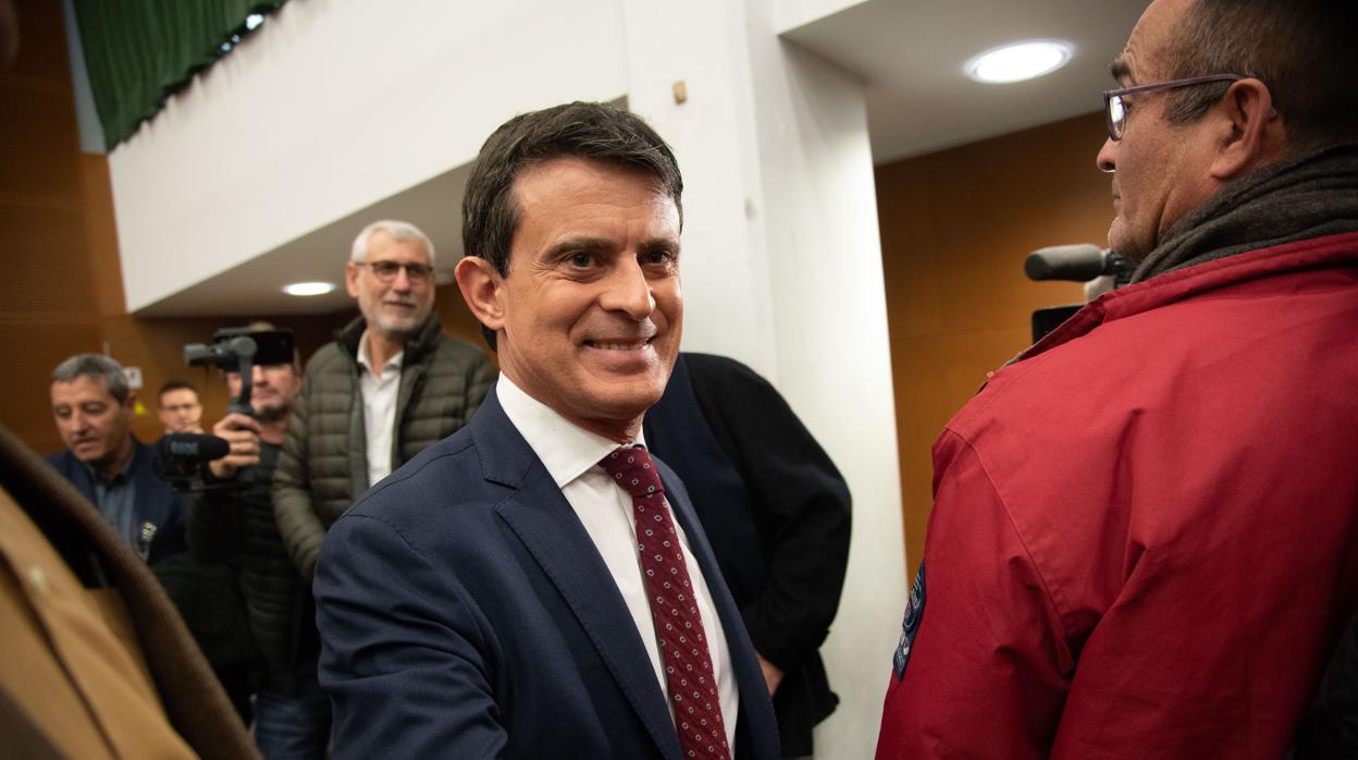 Manuel Valls en un acto